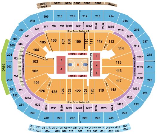 Little Caesars Arena Seating Chart